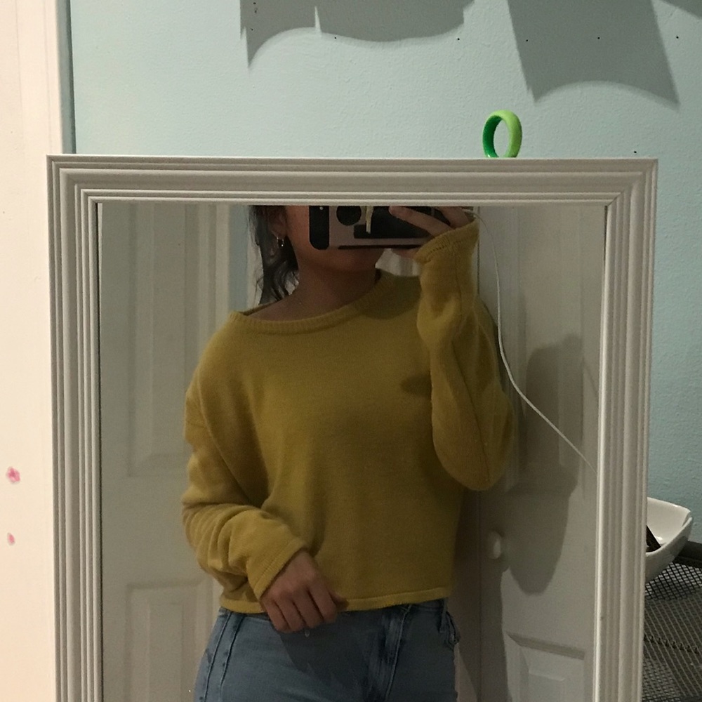 Mustard sweater